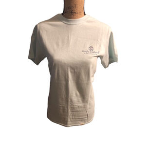 Simply Southern Lake Life Breeze T-shirt Size S Baby Blue